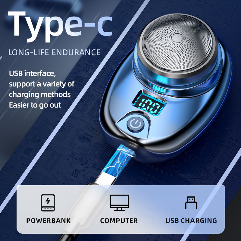 Portable Mini Electric Shaver And Razor - Men